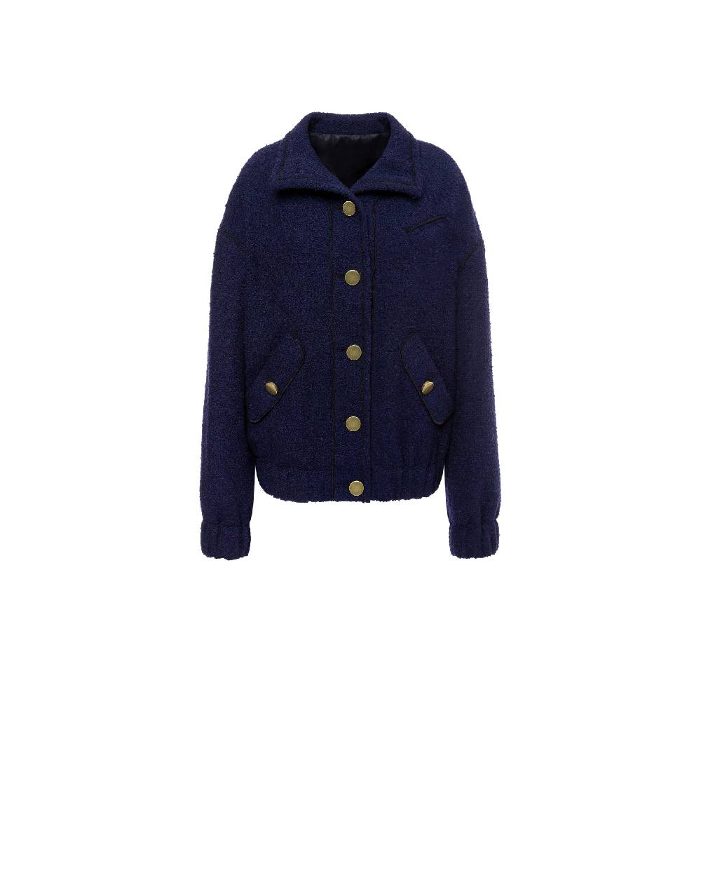Philosophy Di Lorenzo Serafini Bomber in stuoia bouclé Ultimo giorno