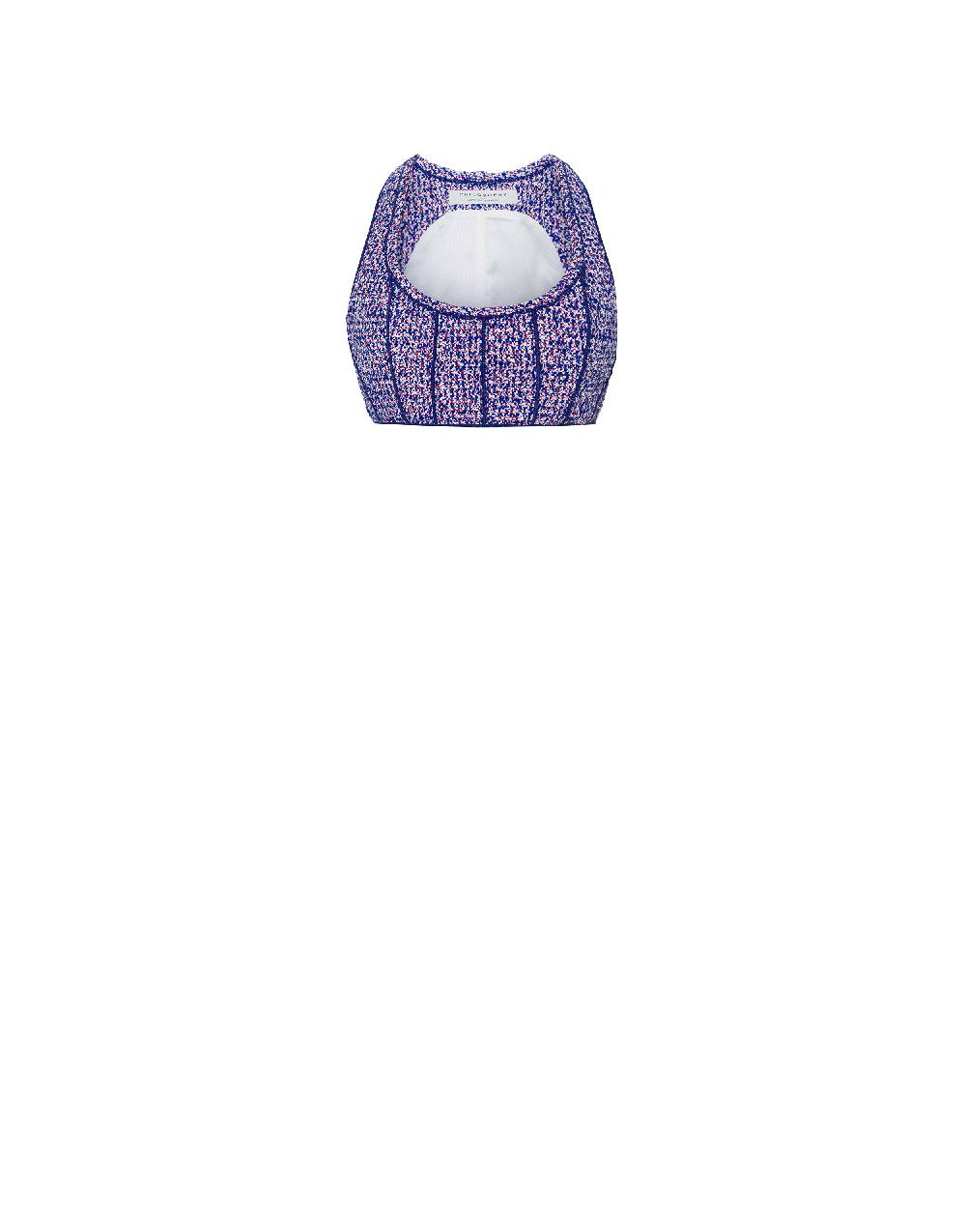 Philosophy Di Lorenzo Serafini Micro top in stuoia bouclé Fino al 50% di sconto