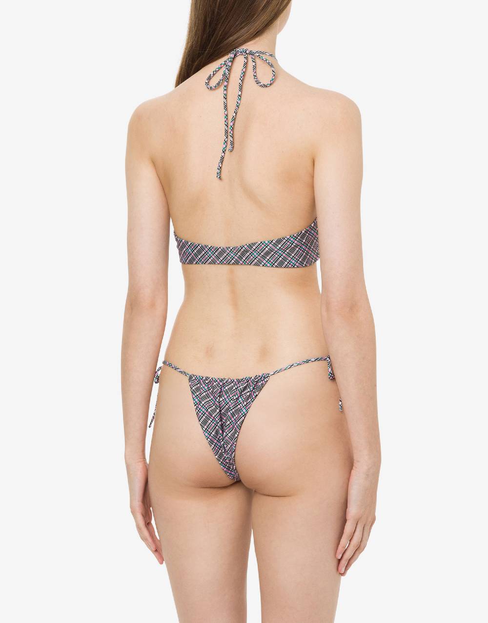 Philosophy Di Lorenzo Serafini Bikini con stampa Check Nuovo