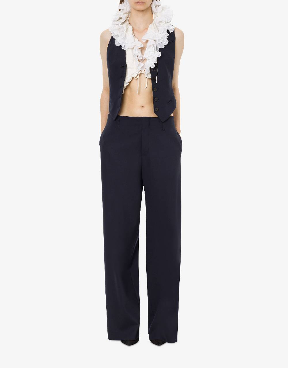 Philosophy Di Lorenzo Serafini Gilet in lana leggera stretch Qualità Garantita