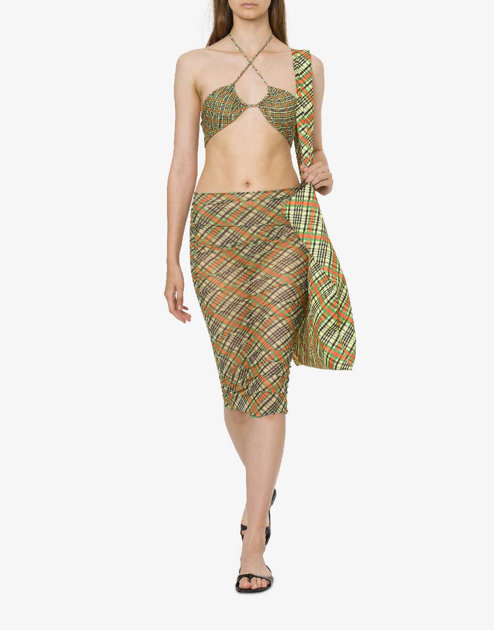 Philosophy Di Lorenzo Serafini Bikini con stampa Check Negozi Online