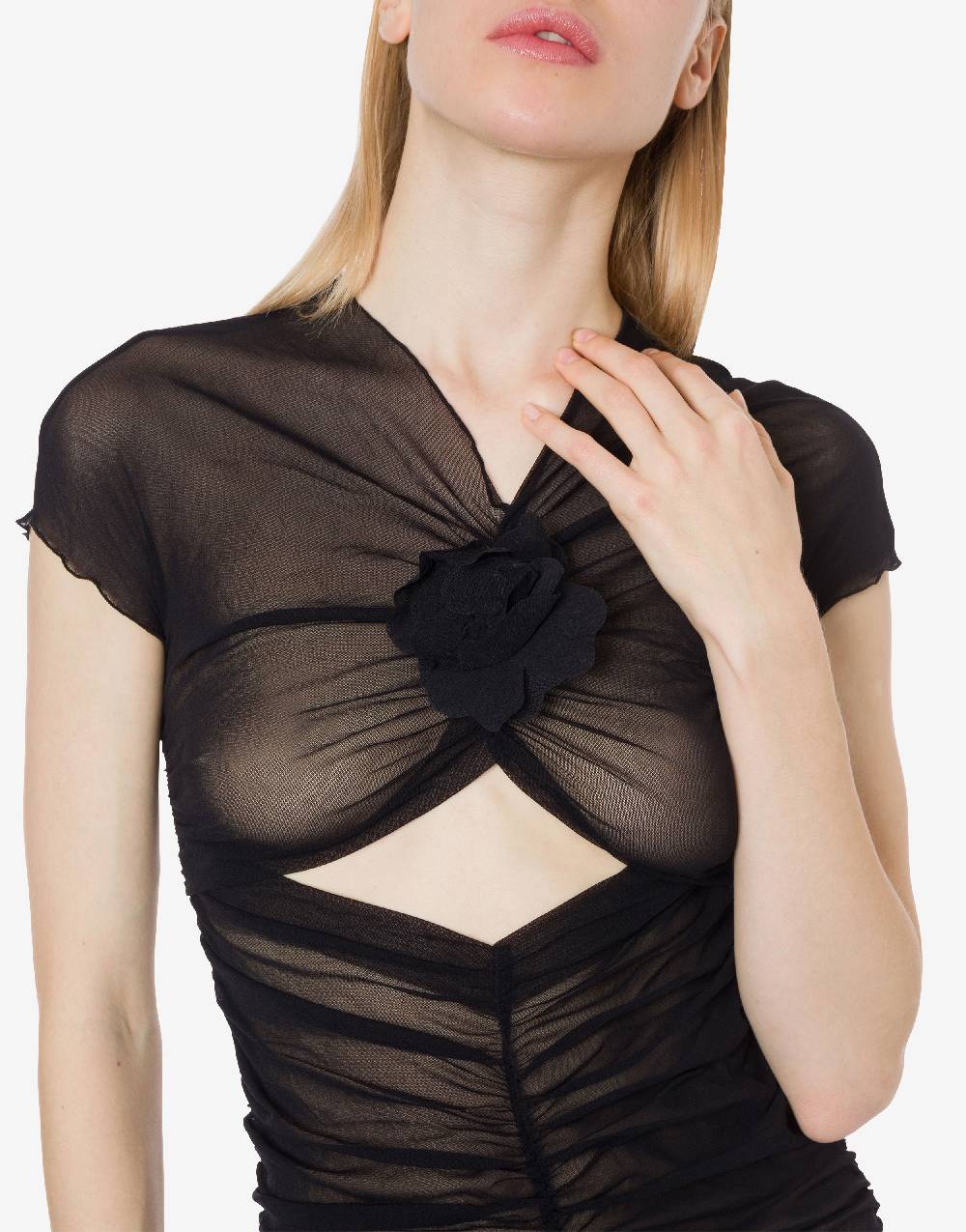 Philosophy Di Lorenzo Serafini Minidress beachwear in tulle stretch Fino Al -60%