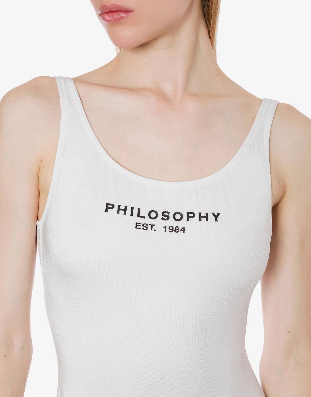 Philosophy Di Lorenzo Serafini Costume intero con stampa logo Shopping Online