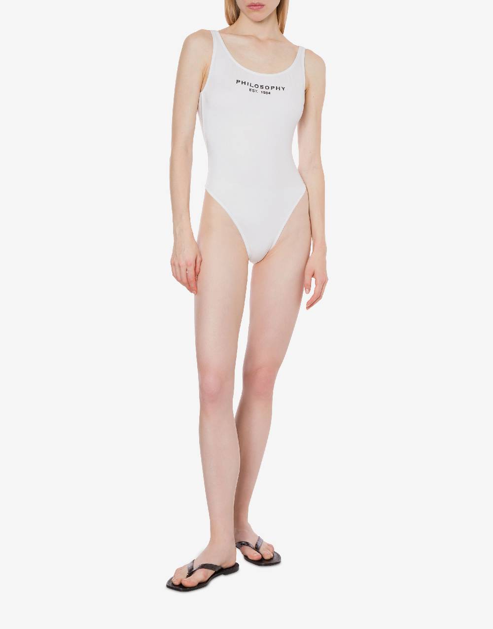 Philosophy Di Lorenzo Serafini Costume intero con stampa logo Shopping Online