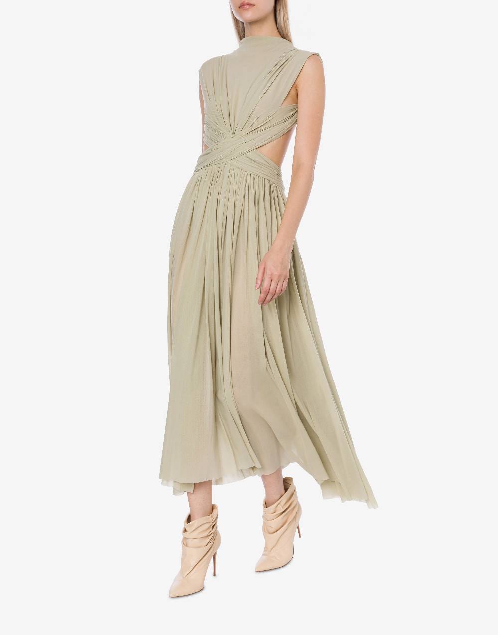 Philosophy Di Lorenzo Serafini Abito lungo in tulle stretch Online