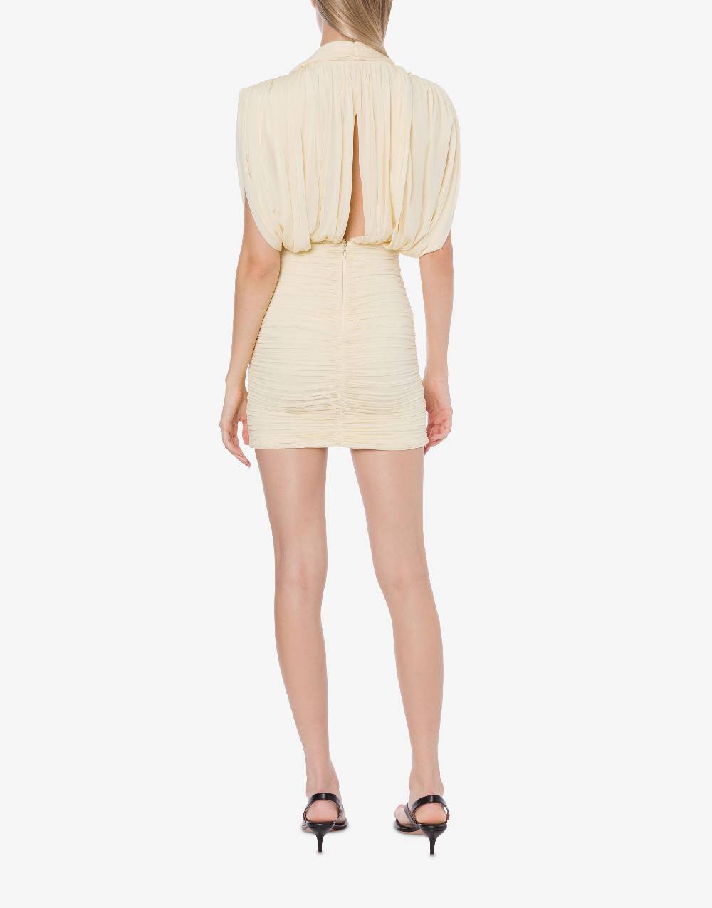Philosophy Di Lorenzo Serafini Minidress in jersey drappeggiato Outlet