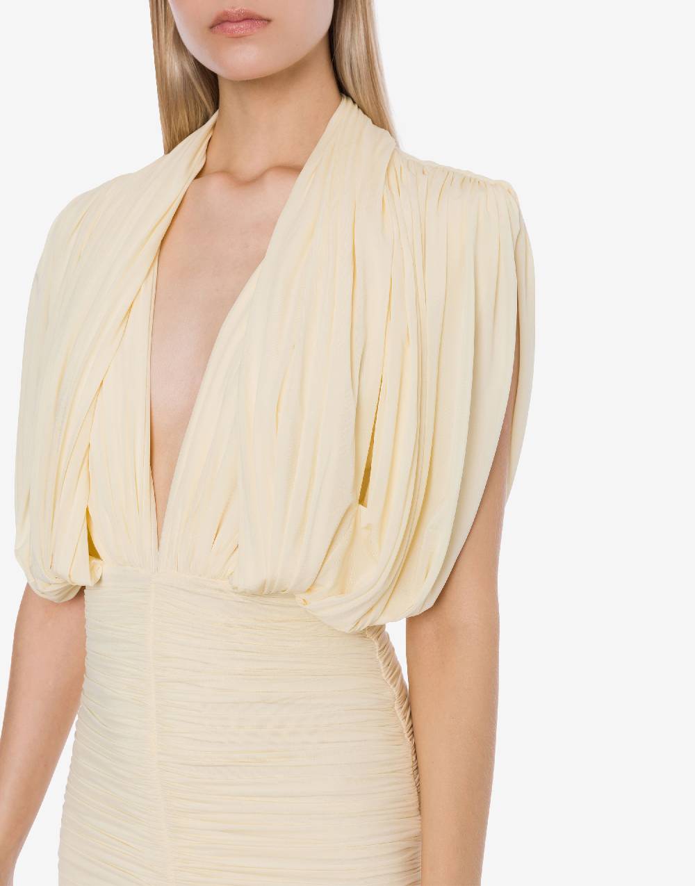Philosophy Di Lorenzo Serafini Minidress in jersey drappeggiato Outlet