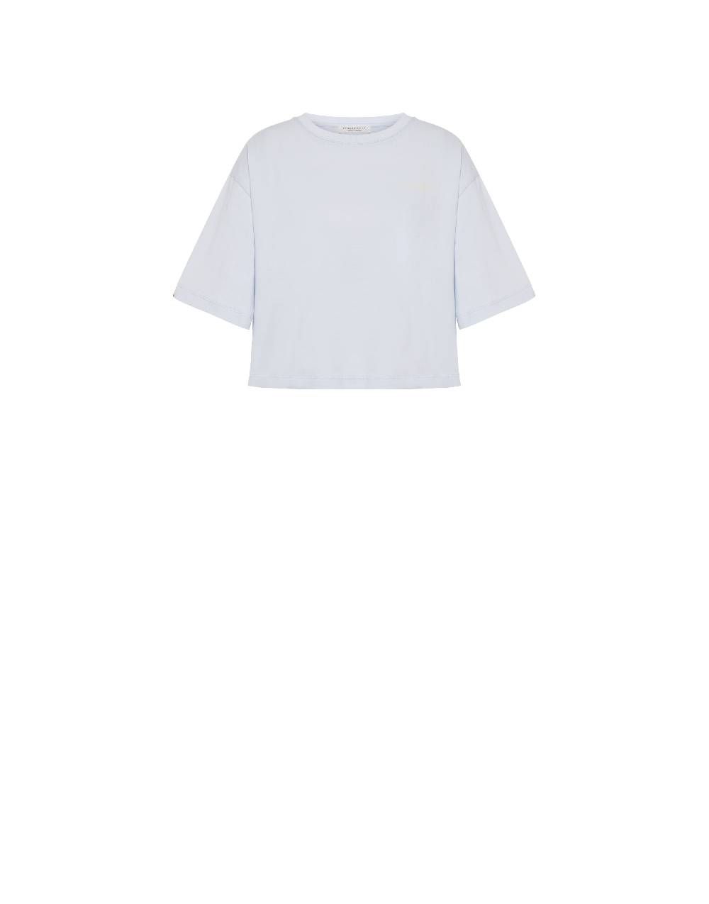 Philosophy Di Lorenzo Serafini T-shirt crop in jersey con logo Hotsell