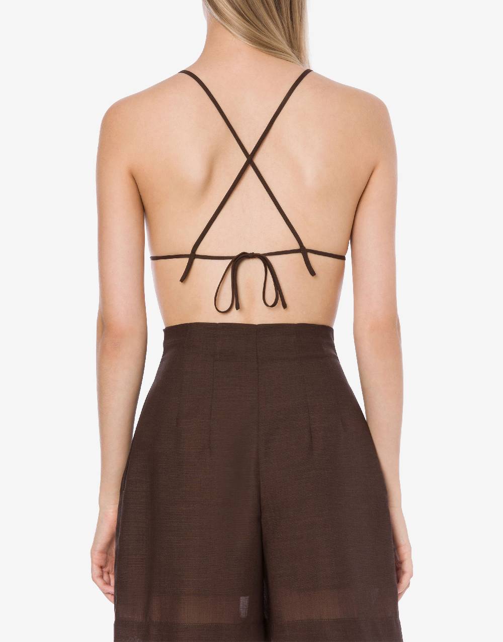 Philosophy Di Lorenzo Serafini Bra in voile di lana Vendita Calda
