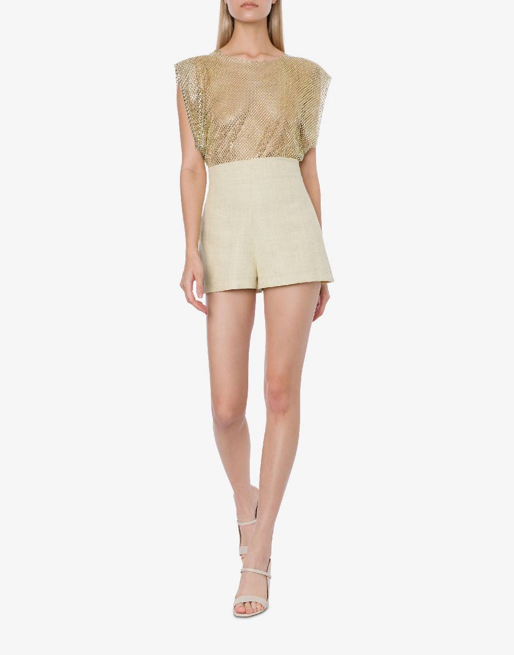 Philosophy Di Lorenzo Serafini Top in rete con strass Moda