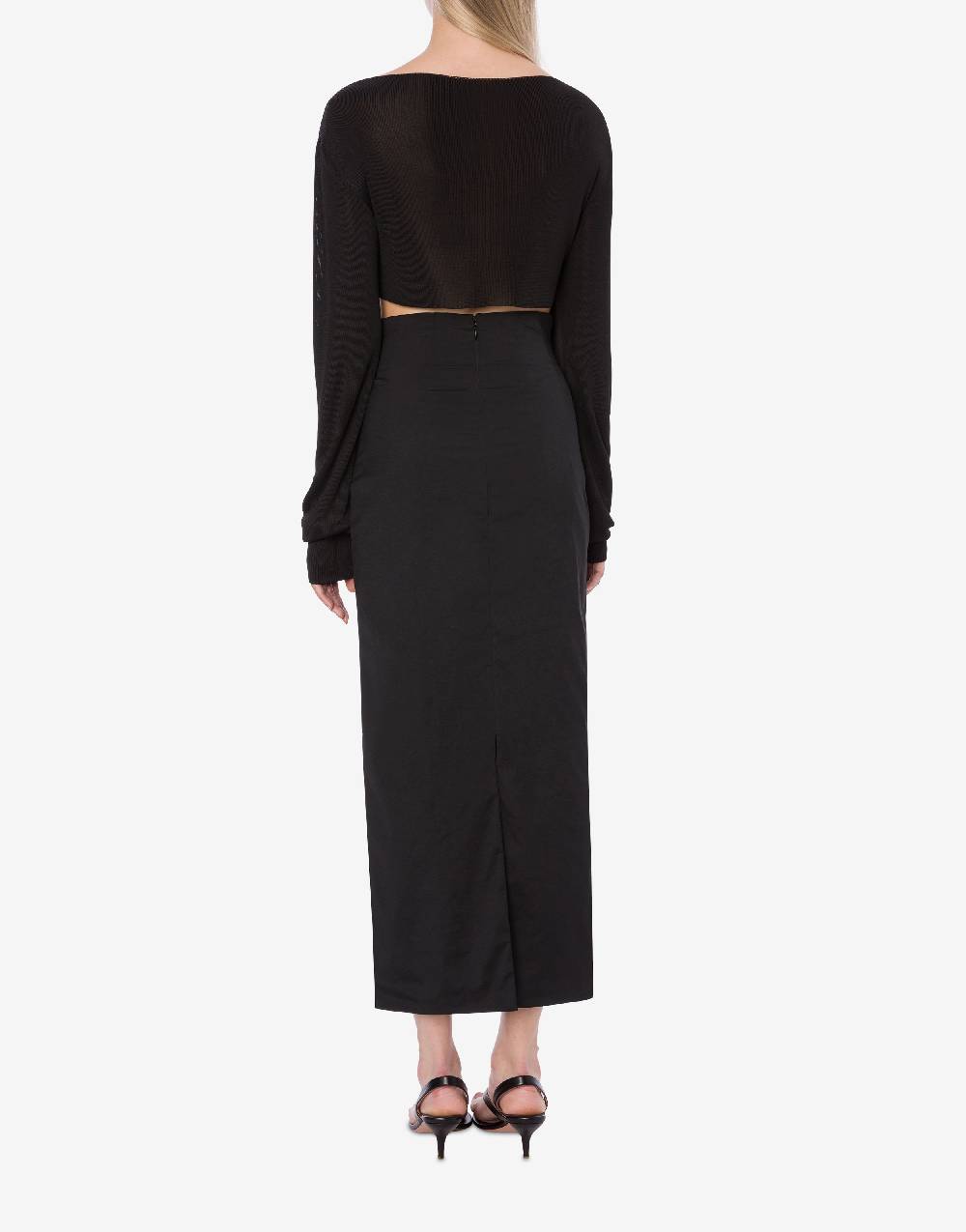 Philosophy Di Lorenzo Serafini Maglia crop con piercing Grande vendita
