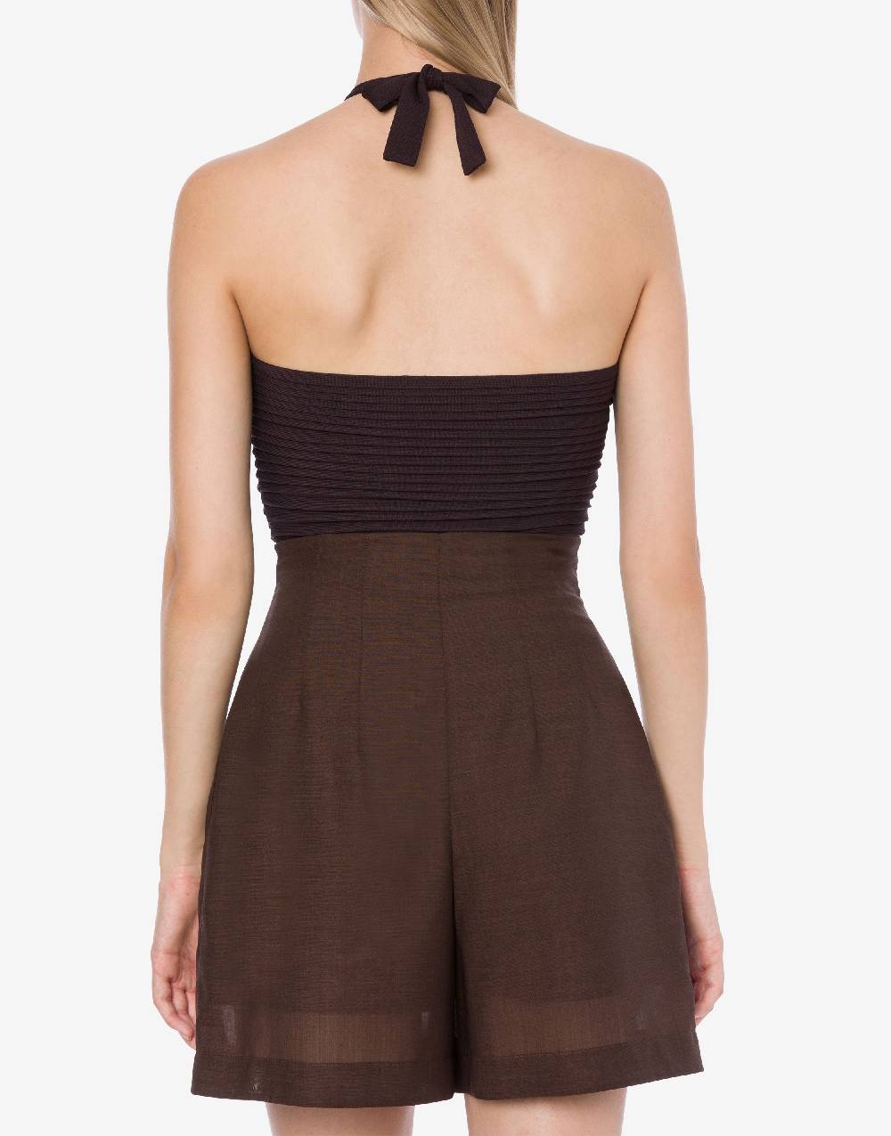 Philosophy Di Lorenzo Serafini Top stretch con piercing Shopping online