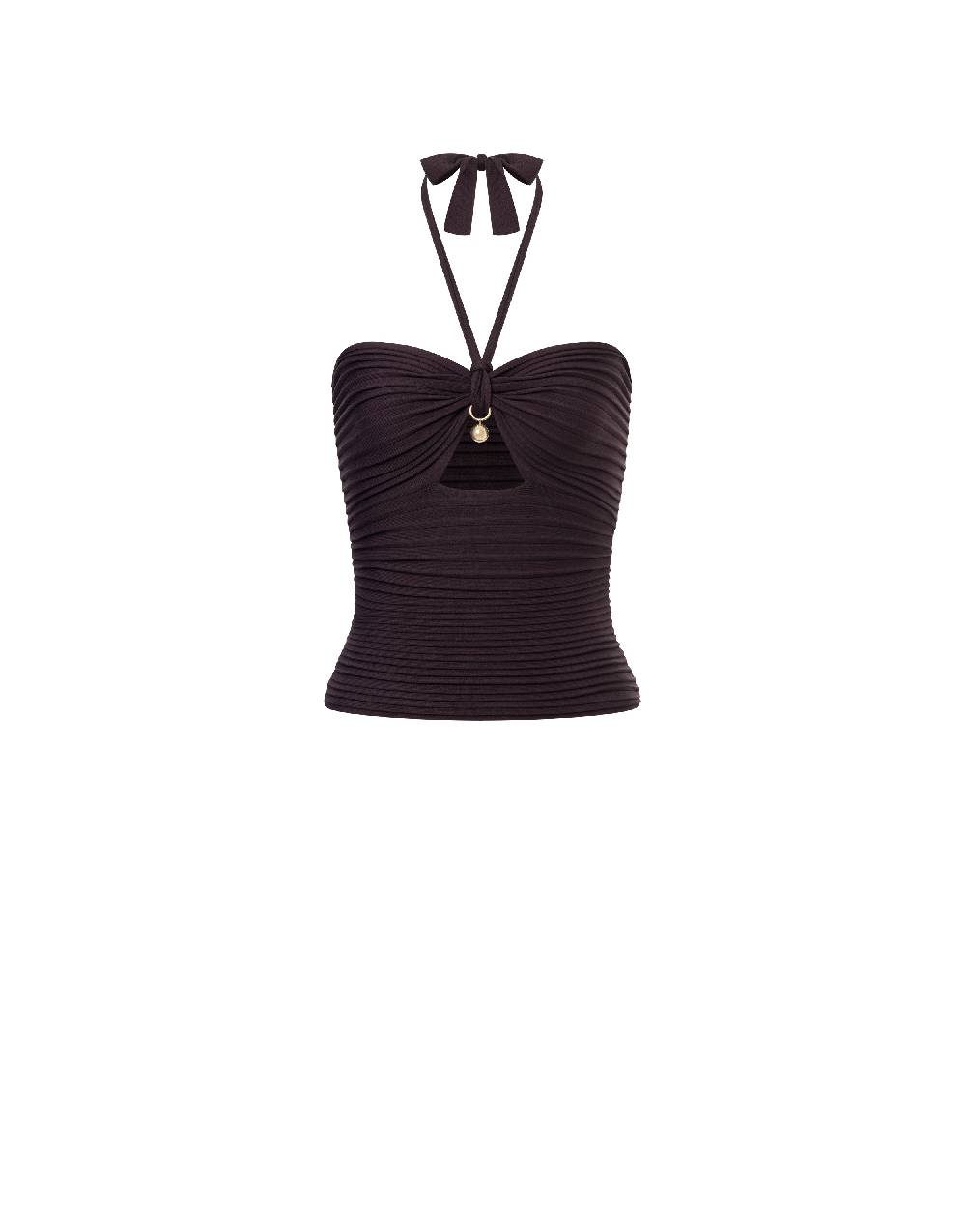Philosophy Di Lorenzo Serafini Top stretch con piercing Shopping online