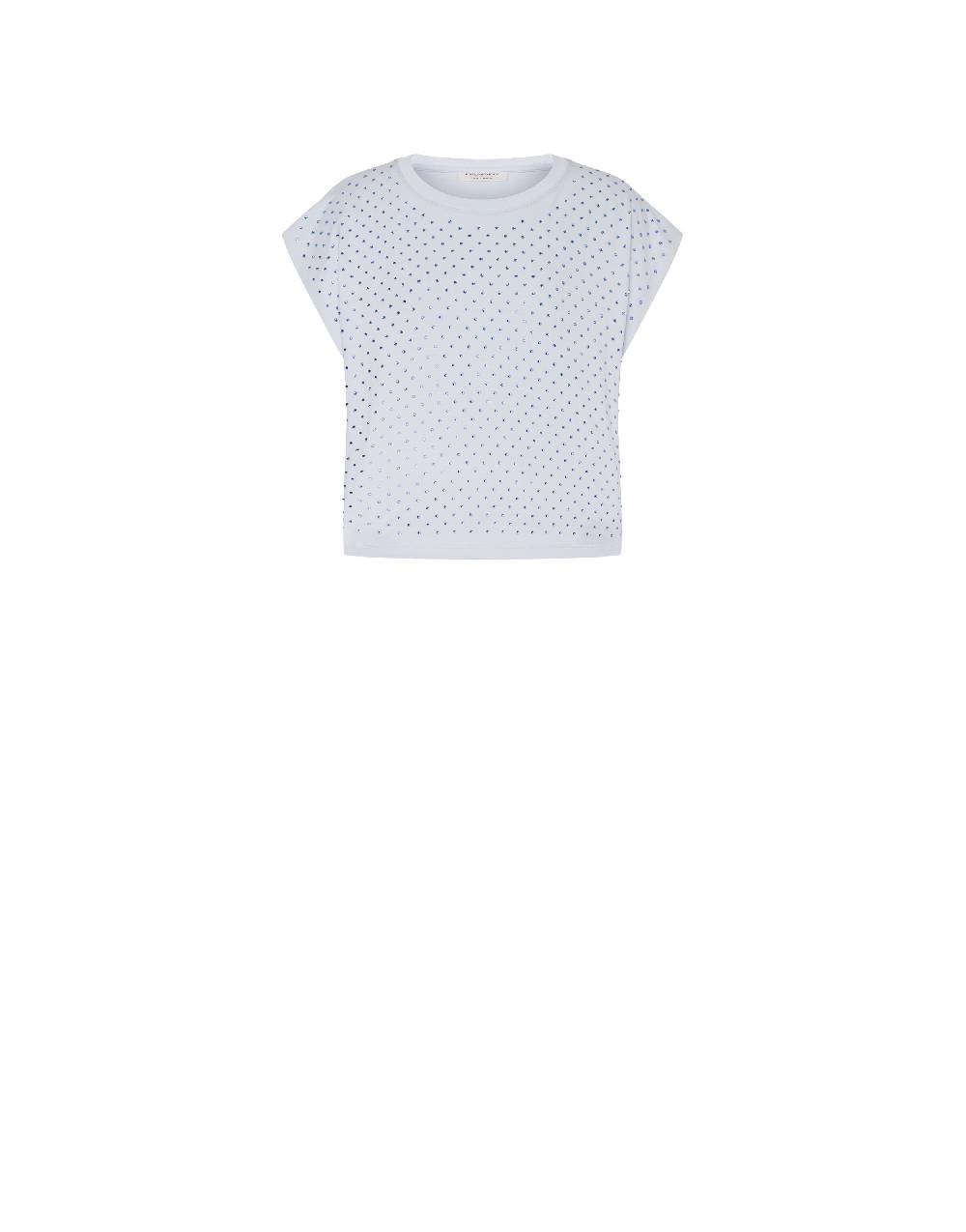 Philosophy Di Lorenzo Serafini T-shirt in jersey con strass Offerta Pasqua