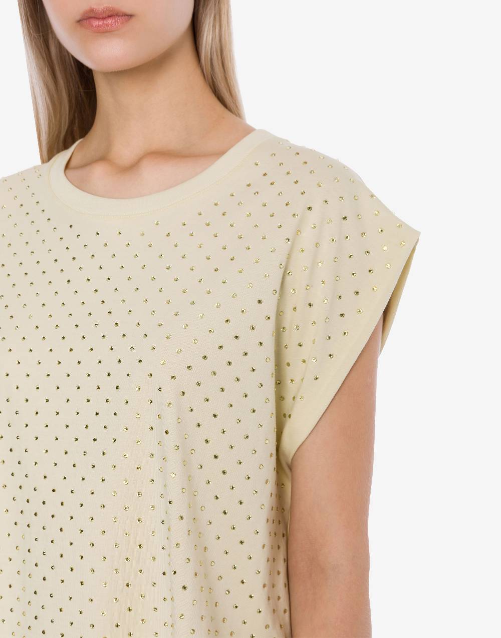 Philosophy Di Lorenzo Serafini T-shirt in jersey con strass Offerta Giorno del Papà