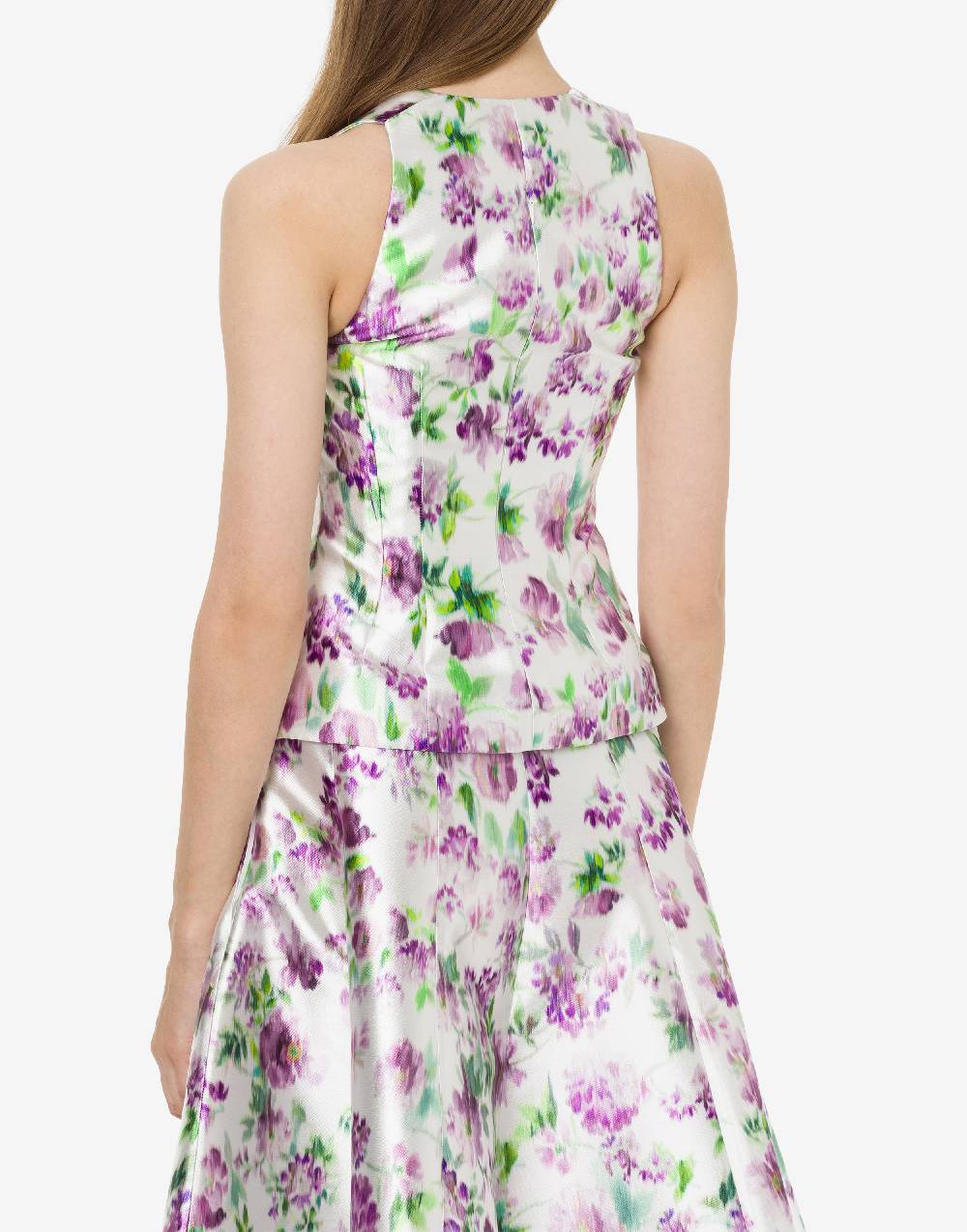 Philosophy Di Lorenzo Serafini Top in radzmir con stampa fiori Offerte giornaliere