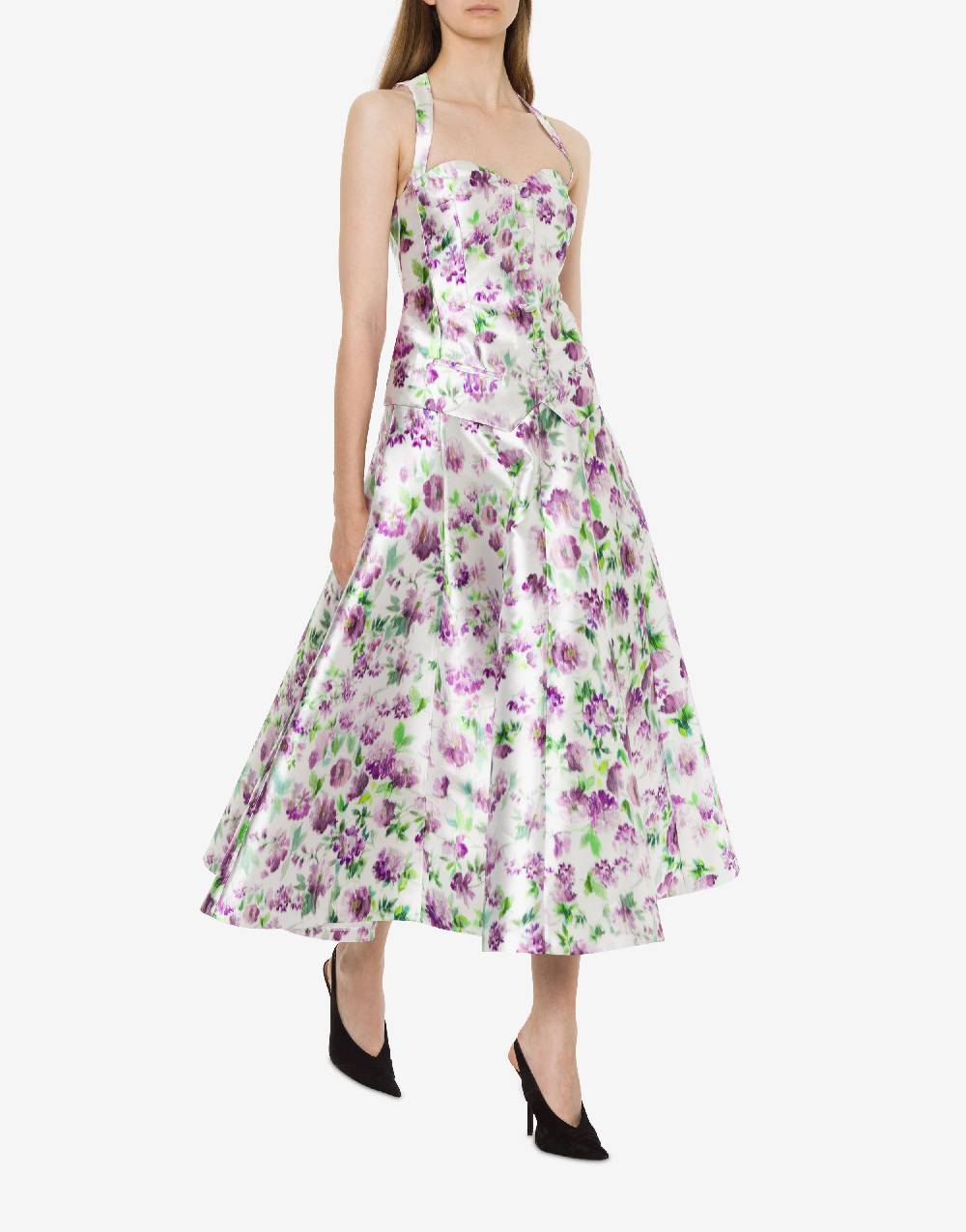 Philosophy Di Lorenzo Serafini Top in radzmir con stampa fiori Offerte giornaliere