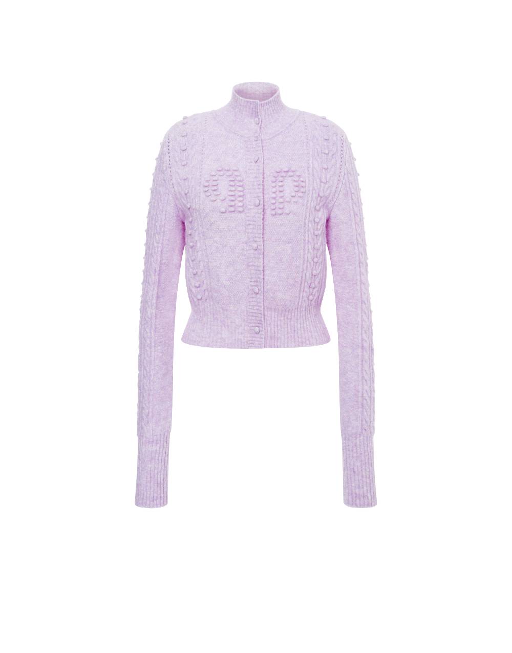 Philosophy Di Lorenzo Serafini Cardigan in baby alpaca e lana Doppia P Ritorno libero