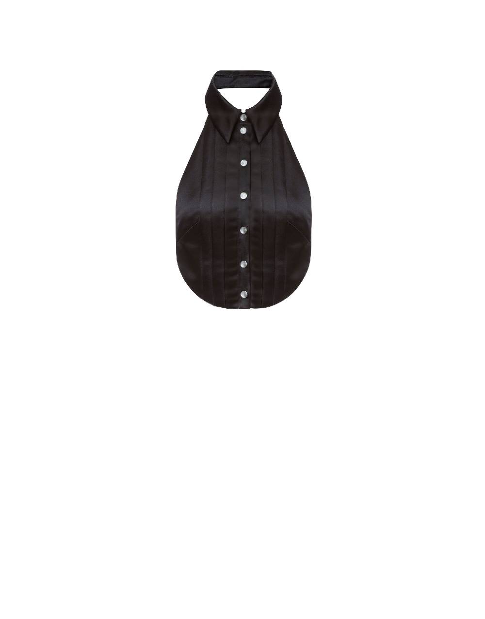 Philosophy Di Lorenzo Serafini Top crop in duchesse Latest stili