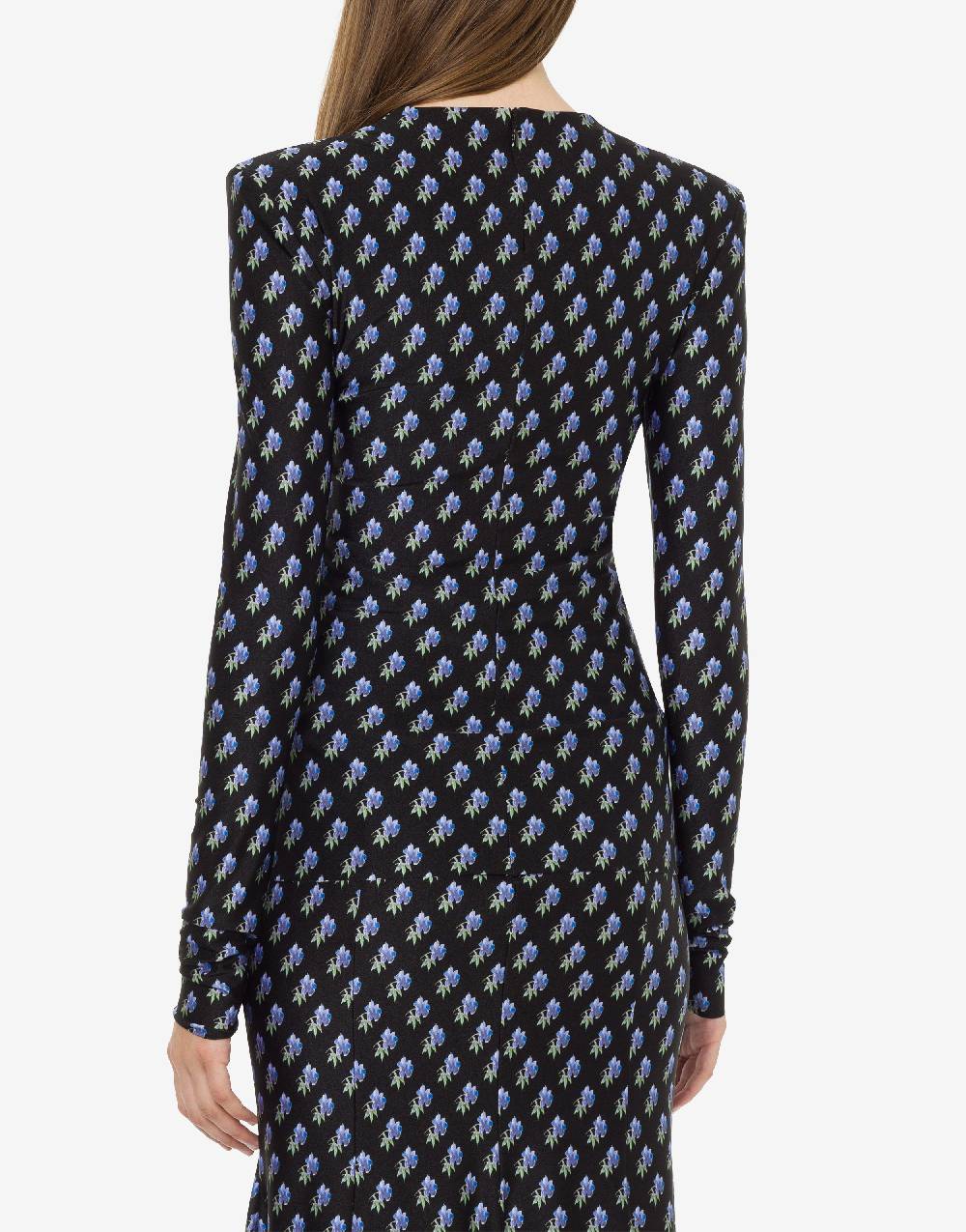 Philosophy Di Lorenzo Serafini Top in lycra con stampa fiori Fino al 50% di sconto