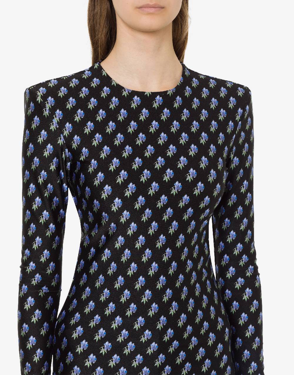 Philosophy Di Lorenzo Serafini Top in lycra con stampa fiori Fino al 50% di sconto