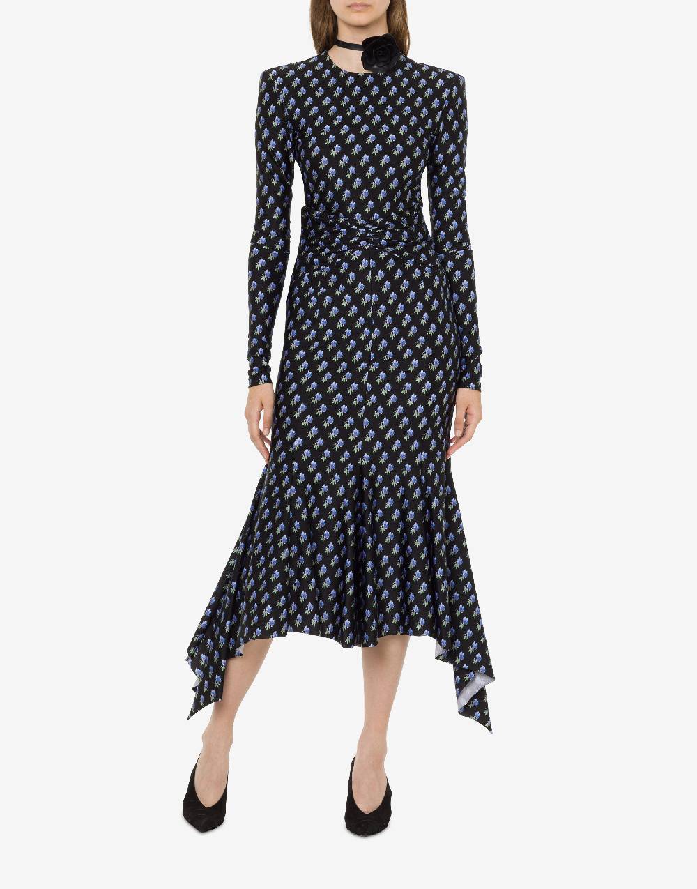 Philosophy Di Lorenzo Serafini Top in lycra con stampa fiori Fino al 50% di sconto