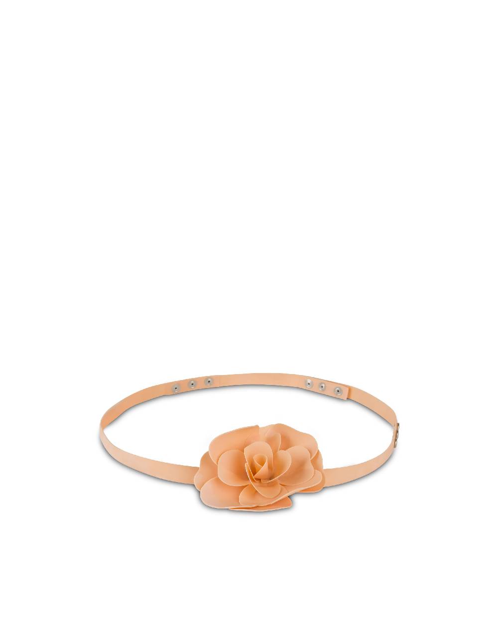 Philosophy Di Lorenzo Serafini Cintura con fiore in latex Fino al 60% di sconto