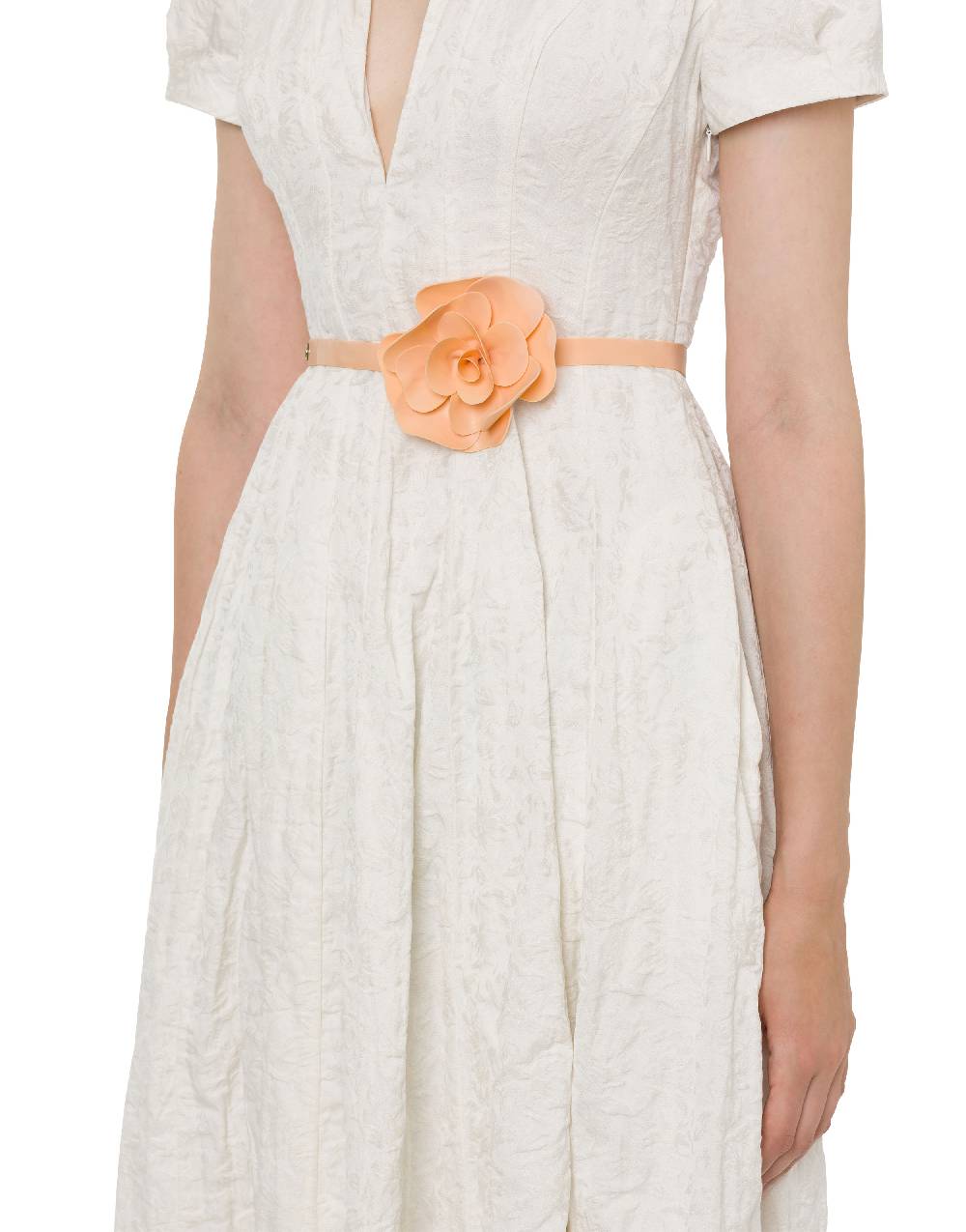 Philosophy Di Lorenzo Serafini Cintura con fiore in latex Fino al 60% di sconto
