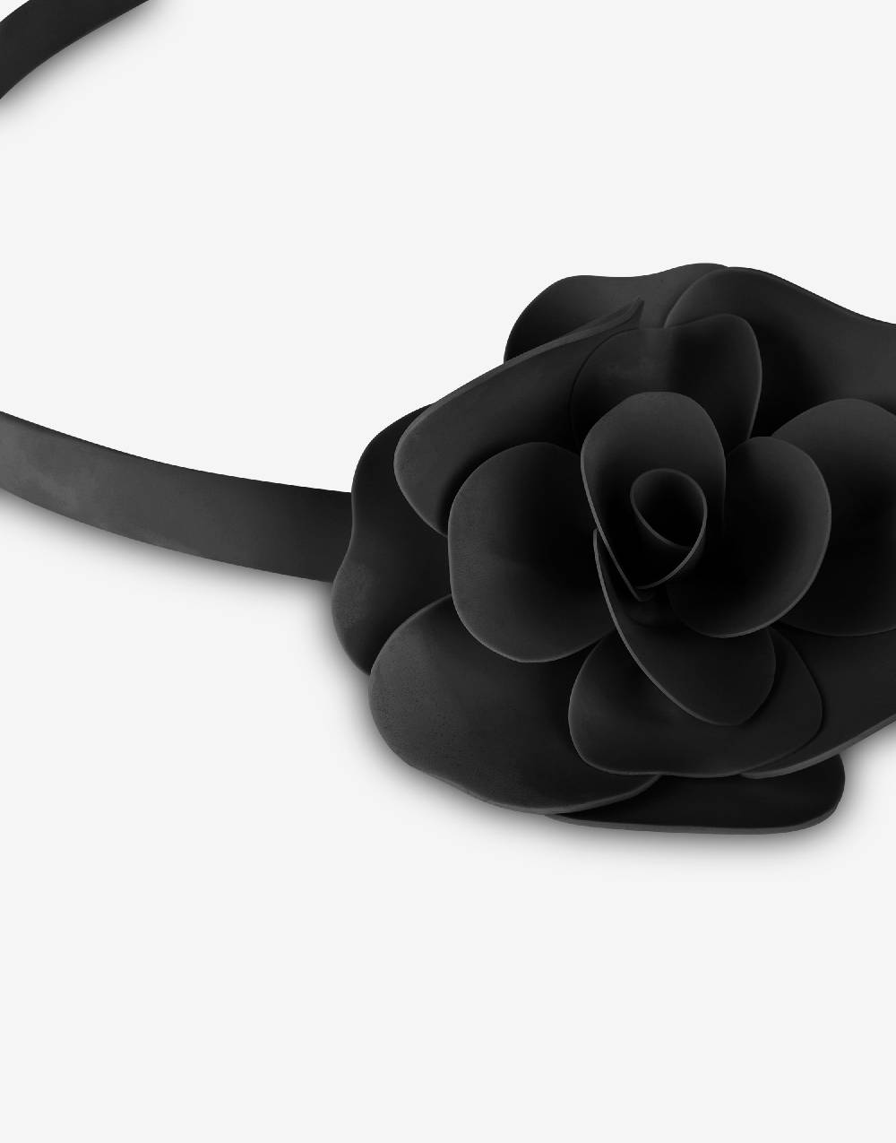 Philosophy Di Lorenzo Serafini Cintura con fiore in latex Fino al 65% di sconto