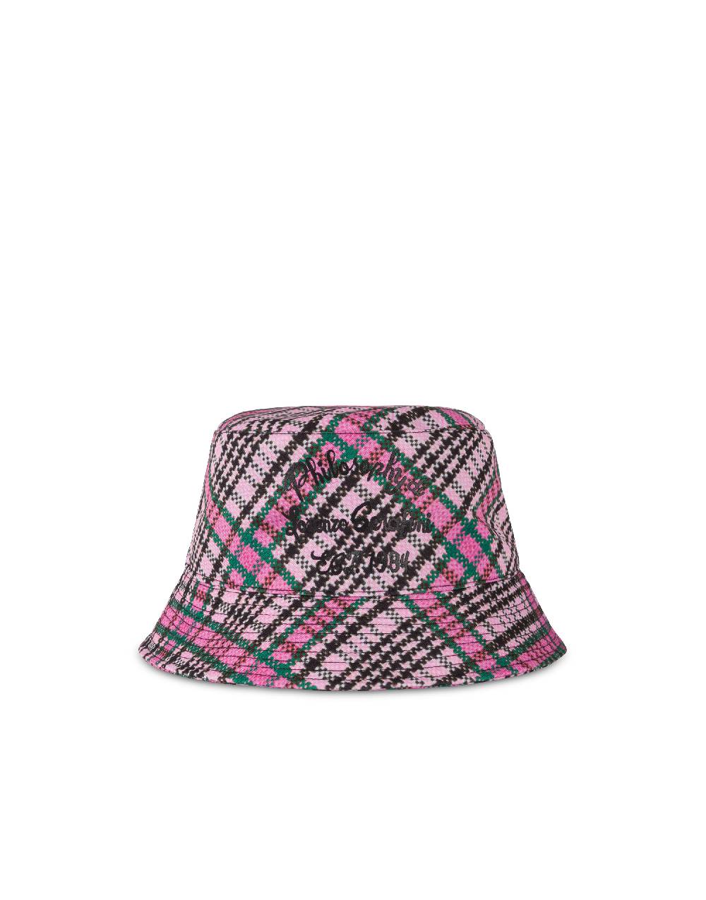 Philosophy Di Lorenzo Serafini Cappello beachwear con stampa Check Discount Store per i nuovi prodotti