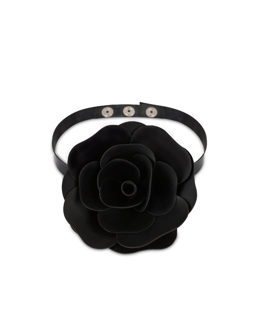 Philosophy Di Lorenzo Serafini Choker con fiore in latex Enormi sconti