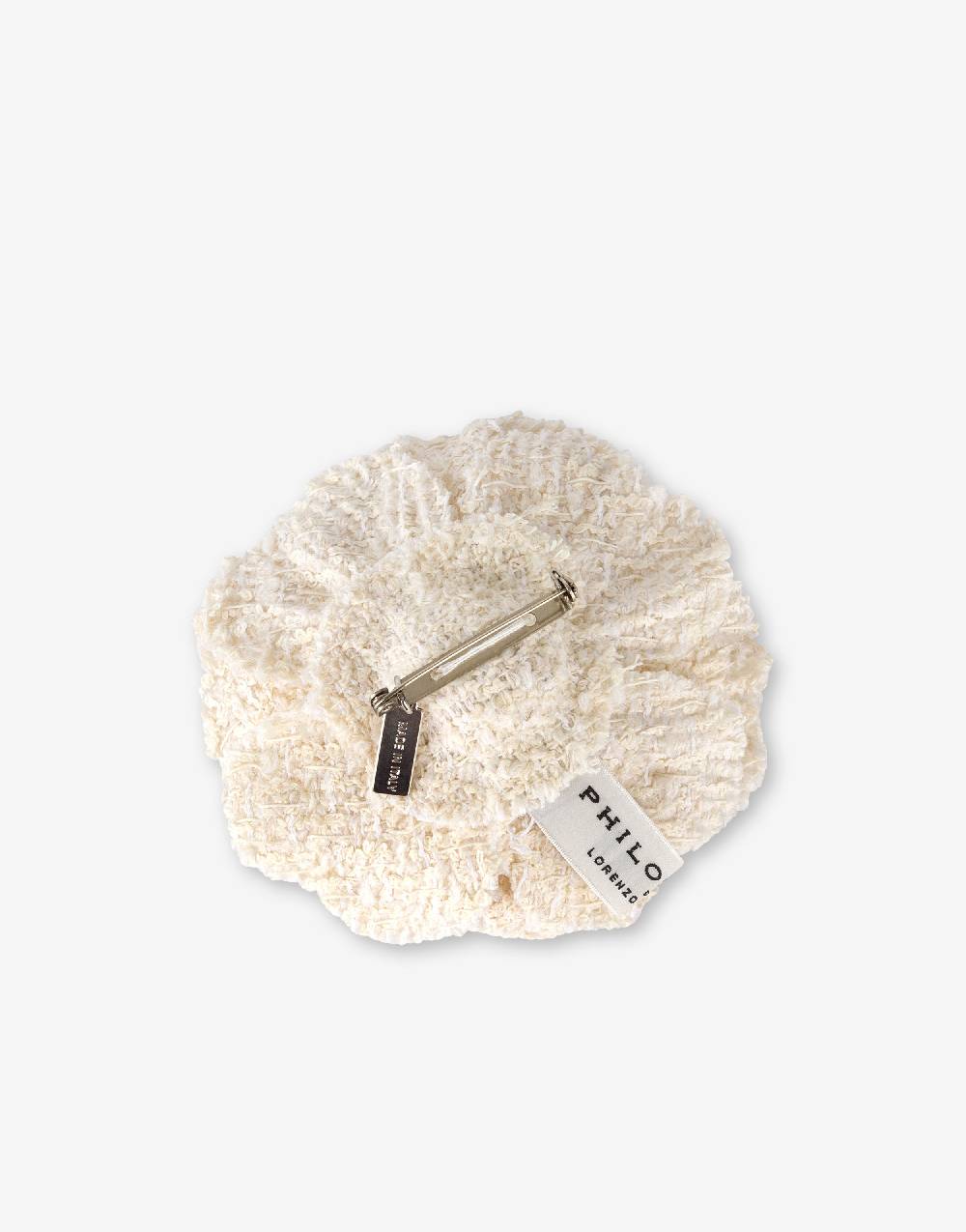 Philosophy Di Lorenzo Serafini Spilla bijoux fiore in bouclé Officina
