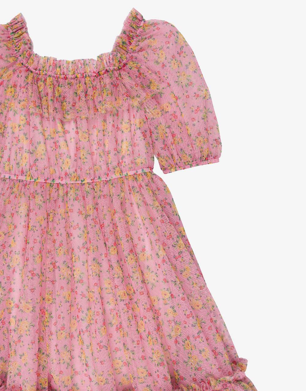 Philosophy Di Lorenzo Serafini Kids abito in tulle con stampa fiori 50% di sconto per tempo limitato
