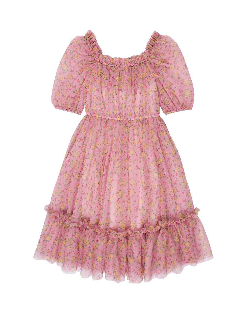 Philosophy Di Lorenzo Serafini Kids abito in tulle con stampa fiori 50% di sconto per tempo limitato