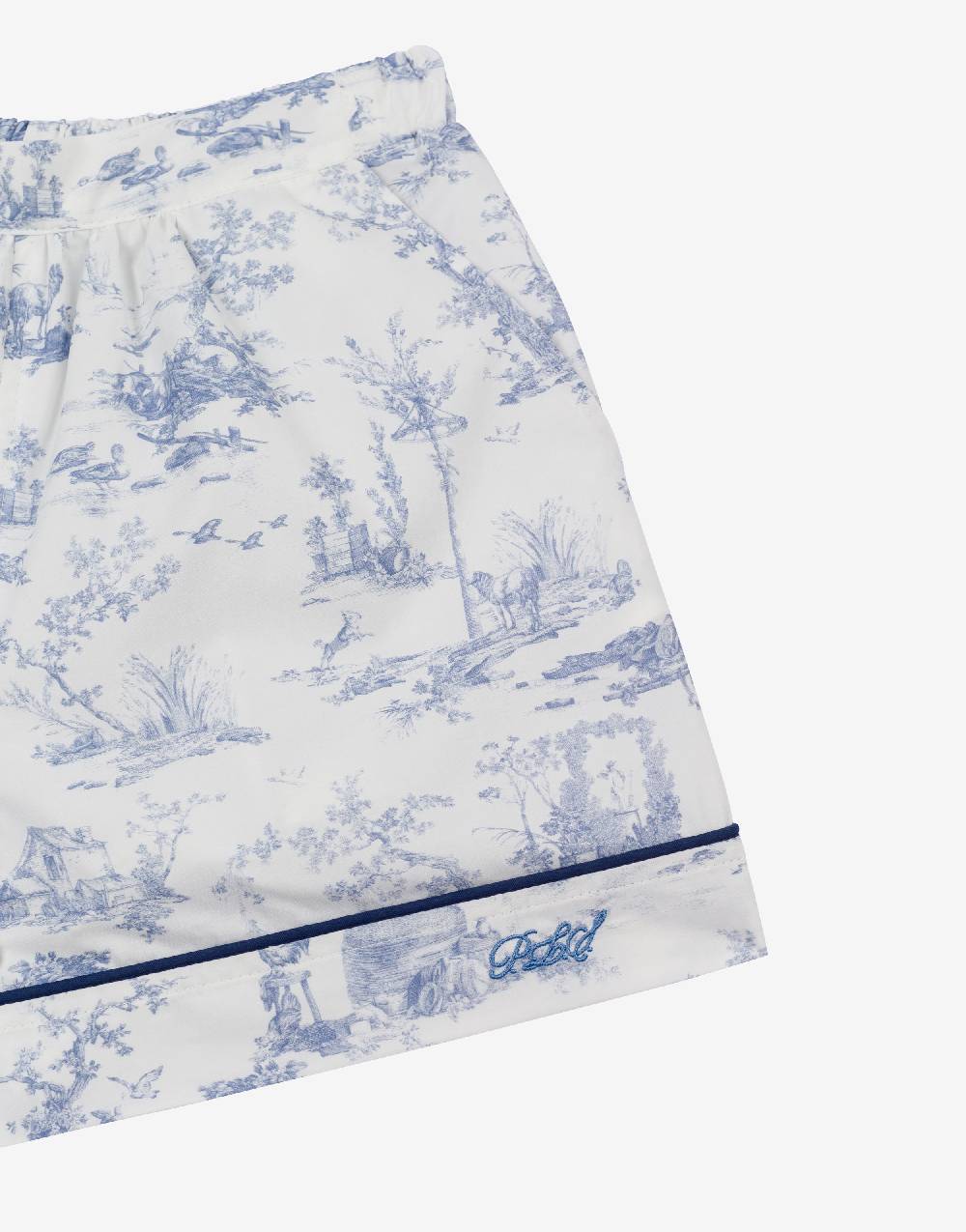 Philosophy Di Lorenzo Serafini Kids bermuda in cotone con stampa Toile de Jouy Italy