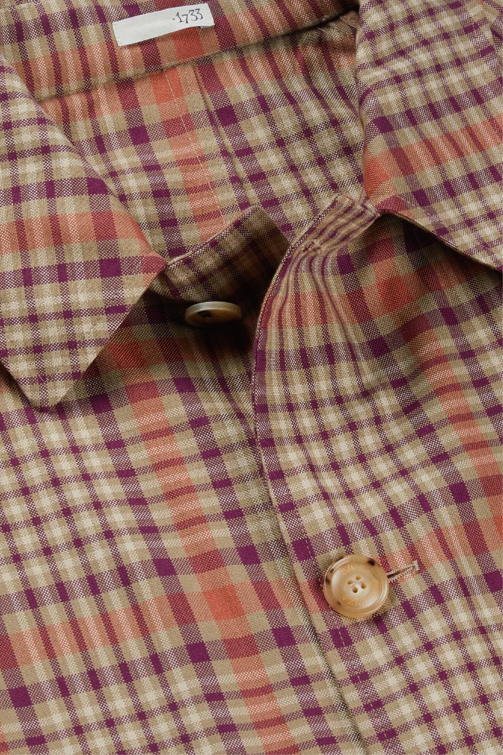 Piacenza 1733 Trench plain arancio e viola Offerta speciale