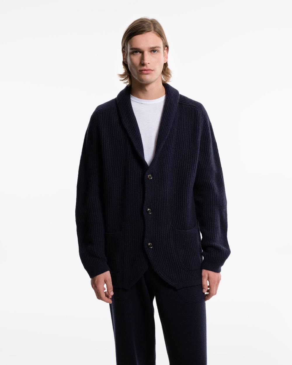 Piacenza 1733 Giacca in Cashmere blu Economico