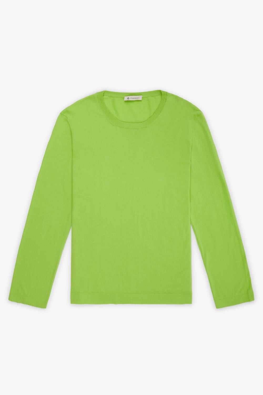 Piacenza 1733 Maglia maniche lunghe verde fluo Ritorno libero