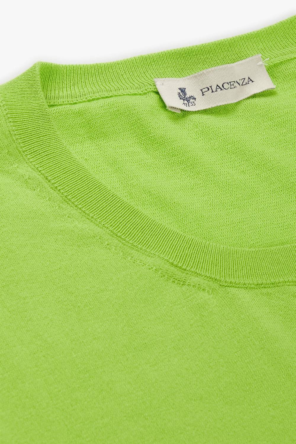 Piacenza 1733 Maglia maniche lunghe verde fluo Ritorno libero