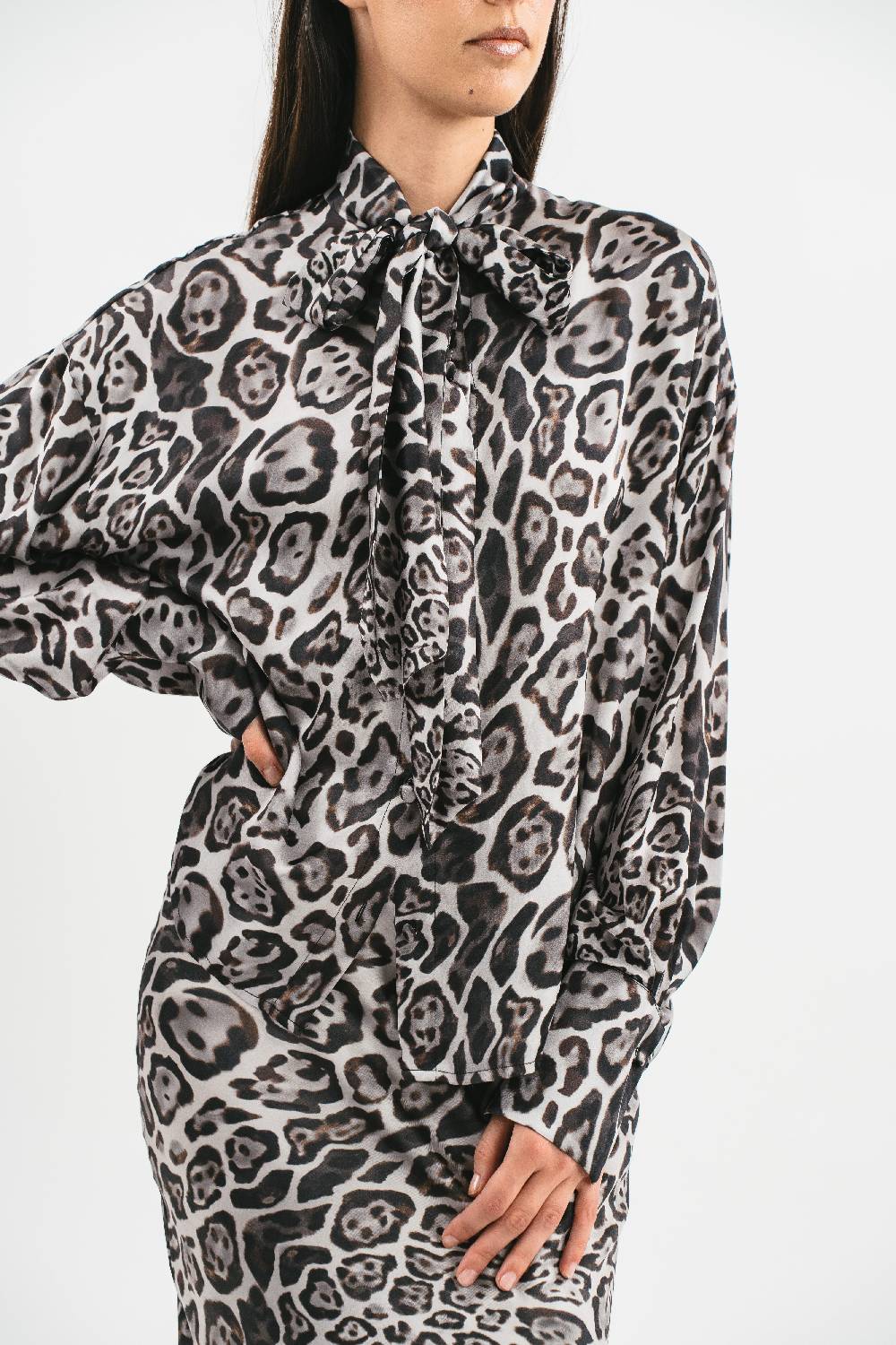 Pink Memories Camicia stampata con pizzo 2025