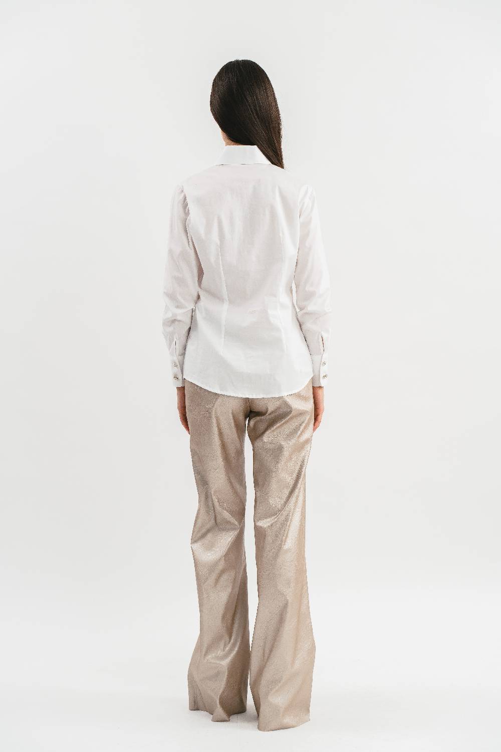 Pink Memories Camicia con plastron a pieghe Vendita