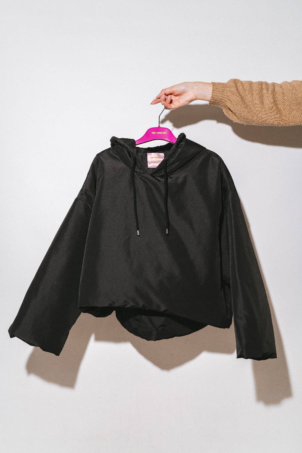 Pink Memories Poncho con cappuccio imbottito Fino Al -60%