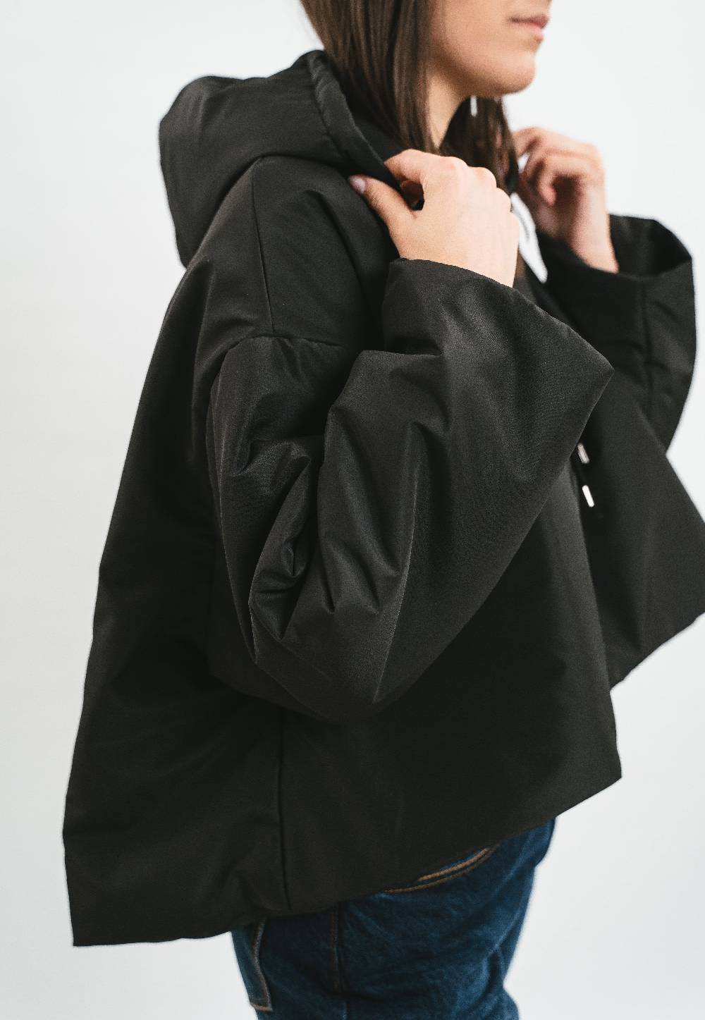 Pink Memories Poncho con cappuccio imbottito Fino Al -60%