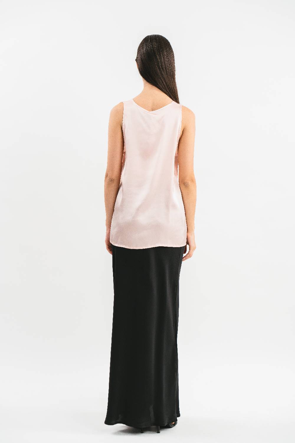 Pink Memories Top spalla larga e scollo a V Shopping Online
