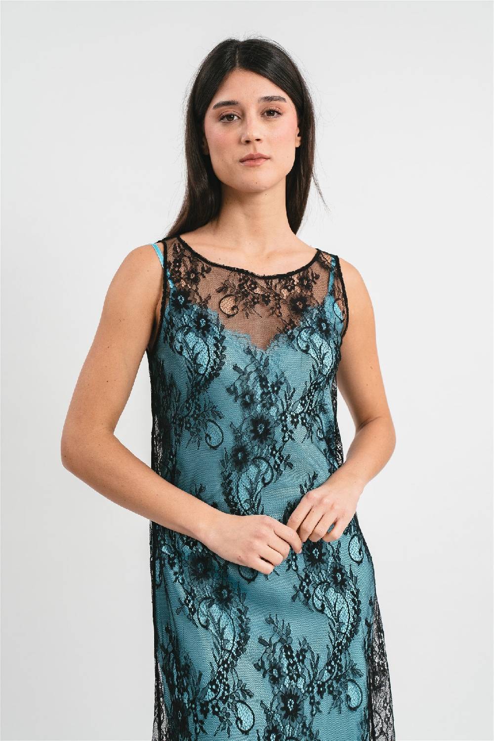 Pink Memories Tunica in pizzo leggero Convenienza
