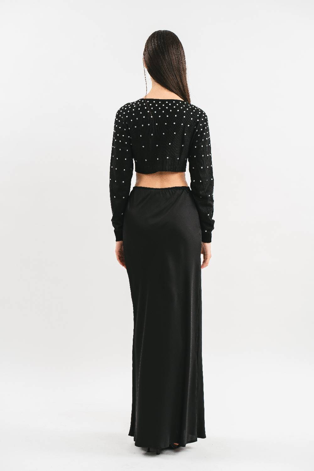 Pink Memories Coprispalle crop con strass 2025