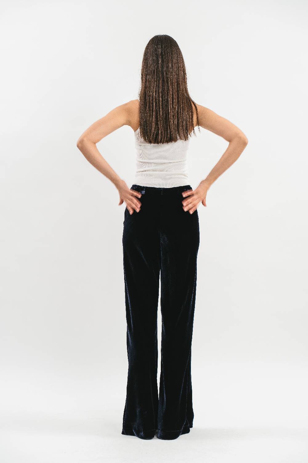 Pink Memories Pantalone in velluto Vendita