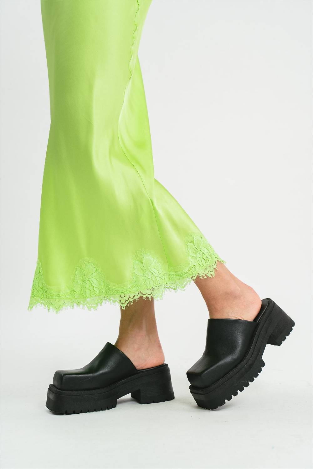 Pink Memories Gonna sirena con dettagli in pizzo Negozi Online