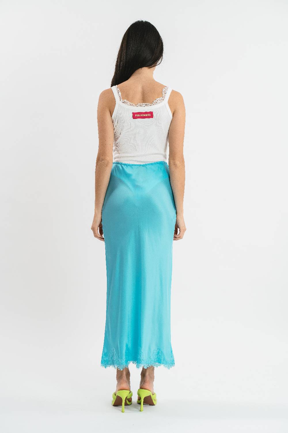 Pink Memories Gonna sirena con dettagli in pizzo Negozi Online