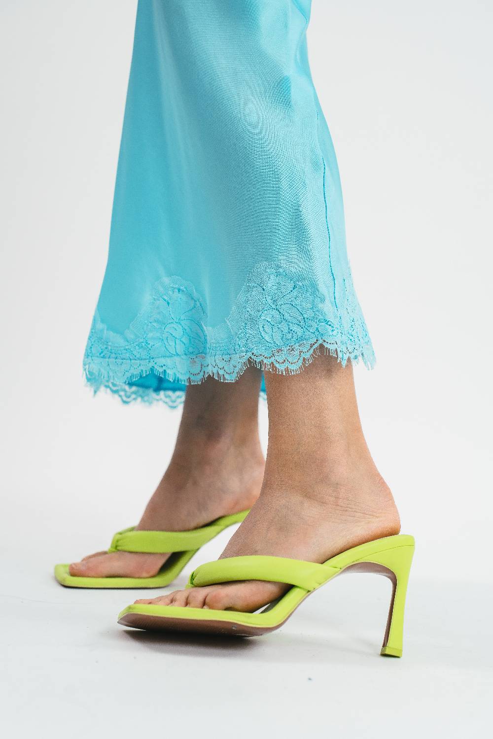 Pink Memories Gonna sirena con dettagli in pizzo Negozi Online